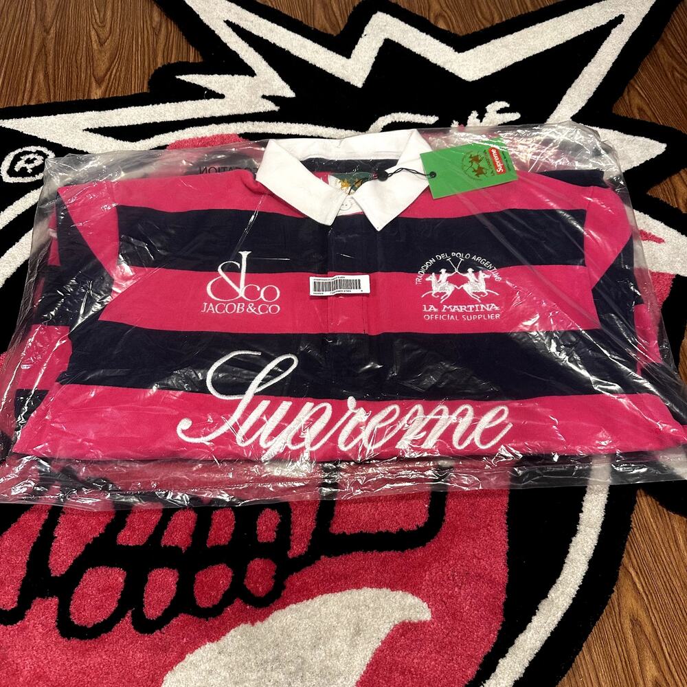 Supreme La Martina Rugby Stripe – X Large– Brand New in Bag - Picture 3 of 12